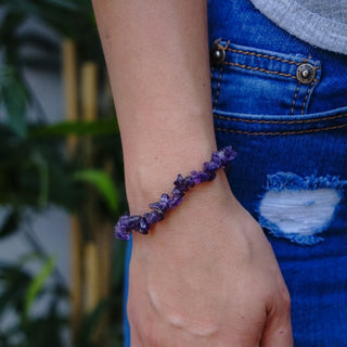 AMETHYST CRYSTAL BRACELET