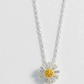 WILDFLOWER PENDANT NECKLACE SILVER PLATED