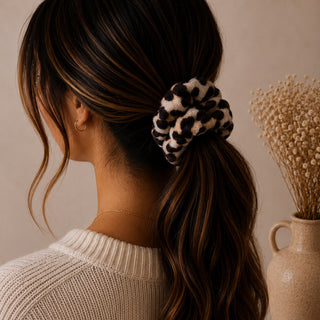 LEOPARD - HAIR SCRUNCHIE