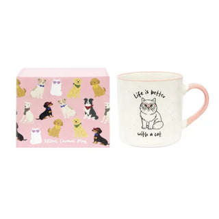 LIFE IS BETTER WITH A CAT MUG