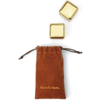 THE JUPITER COCKTAIL CHILLERS IN GOLD ~ SET OF 2