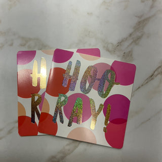 HOORAY! CARD