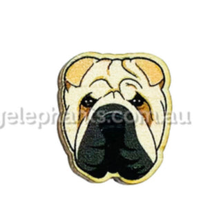 Shar pei earrings