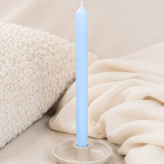 PALE BLUE - TALL DINNER CANDLE