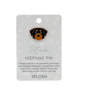 ROTTWEILER KEEPSAKE PIN