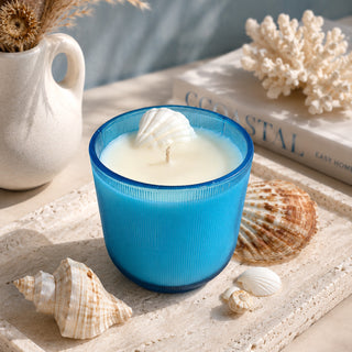 CHERRY BLOSSOM - AQUA COASTAL CANDLE