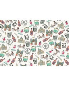 NUOVO GREETING CARDS - NATALIE GRANTHAM- MELBOURNE ATTRACTIONS