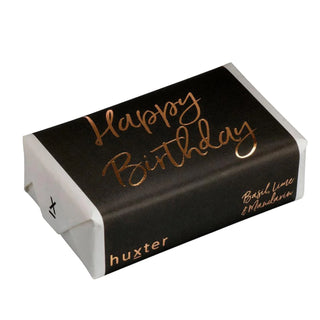 SOAP (HAPPY BIRTHDAY) - BASIL, LIME AND MANDARIN