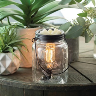 GLASS MASON JAR - FRAGRANCE WARMER