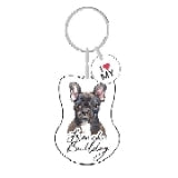 Splosh pet Keyring French Bulldog. Personalised Keyring. Dog Key Ring Personalised Gifts. Customised Gifts Dog Key Chain. Key Rings for Dog Lovers. Dog accessories