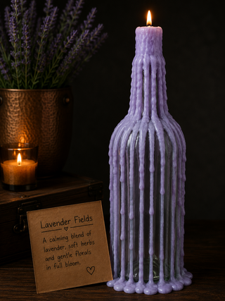 DRIPPY CANDLES - LAVENDER FIELD