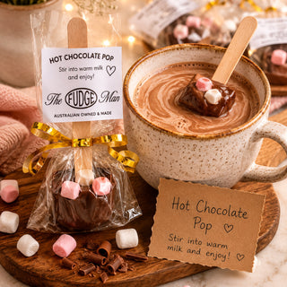 HOT CHOCOLATE POPS - THE FUDGE MAN