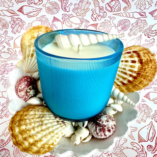 SOAK IN THE SUN - AQUA COASTAL CANDLE