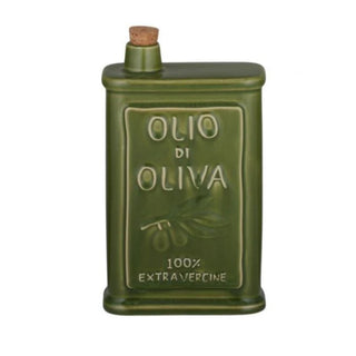 OLIO CERAMIC OIL BOTTLE - GREEN
