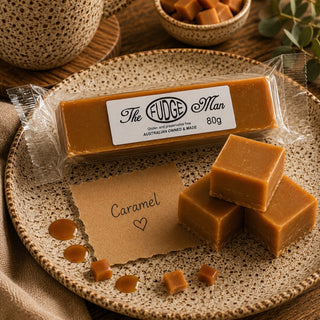 CARAMEL FUDGE - THE FUDGE MAN