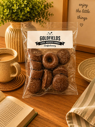 ANISEED RINGS - MILK CHOCOLATE
