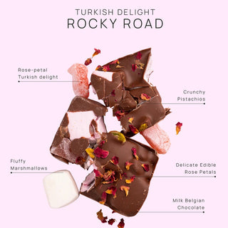 Turkish Delight Rocky Road - FRECKLE-BERRY