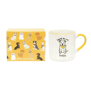 LOVED BY MY STAFFY MUG