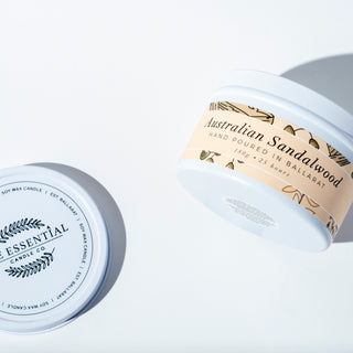 AUSTRALIAN SANDALWOOD - (TIN CANDLE)