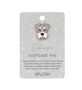 SCHNAUZER KEEPSAKE PIN