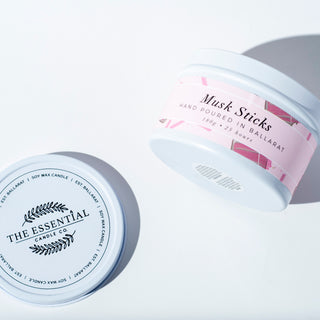 MUSK STICKS TIN CANDLE