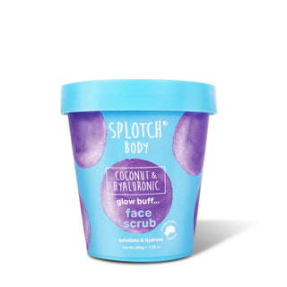 GLOW BUFF COCONUT & HYALURONIC FACE SCRUB