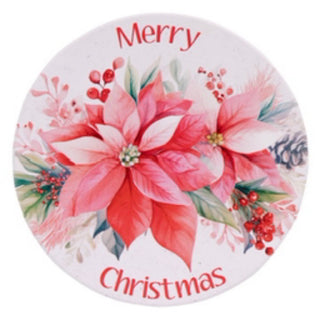 MERRY CHRISTMAS CERAMIC COASTER