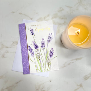 WITH HEARTFELT SYMPATHY CARD