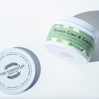 PERSIAN LIME AND LEMONGRASS TIN CANDLE