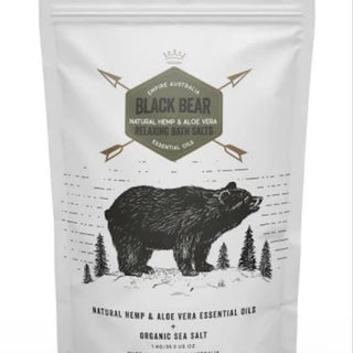 EMPIRE BLACK BEAR SALTS 1KG - NATURAL HEMP & ALOE VERA