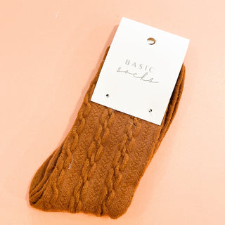 CREW SOCKS - MUSTARD