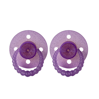 CMC 'Bubble' Dummies Glitter Lavender: Size 1