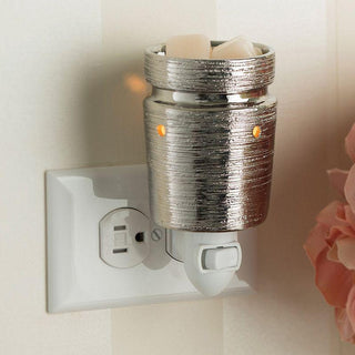 CANDLE WARMERS PLUGGABLE CHROME