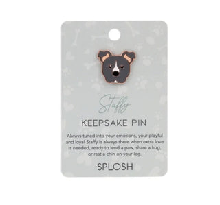 STAFFY KEEPSAKE PIN