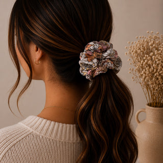 MINI FLORAL - HAIR SCRUNCHIE