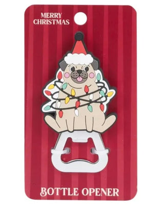 CHRISTMAS DOG BOTTLE OPENER