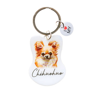 CHIHUAHUA PET KEYRING