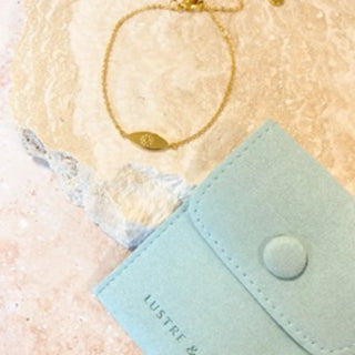 EVIL EYE GOLD PLATED BRACELET