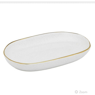 SPECKLE SMALL SHALLOW BOWL