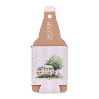 CARAVAN ON THE ROAD STUBBY COOLER