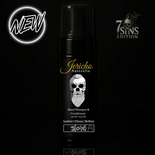 Jericho 2 in 1 Beard Shampoo & Conditioner 150ml Sloth ( 7 Sins Edition)