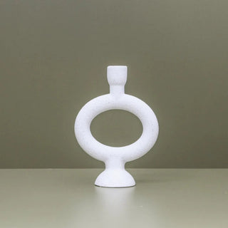 (SALE) Thea Candlestand White (SMALL)