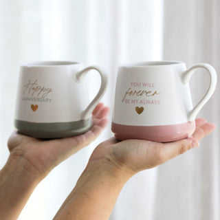 WEDDING ANNIVERSARY MUG SET