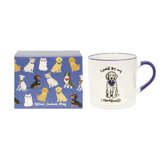 LOVED BY MY LABRADOODLE MUG