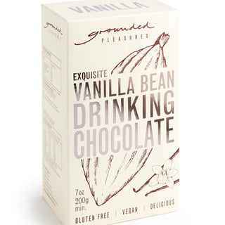 VANILLA BEAN DRINKING CHOCOLATE - GROUNDED PLEASURES