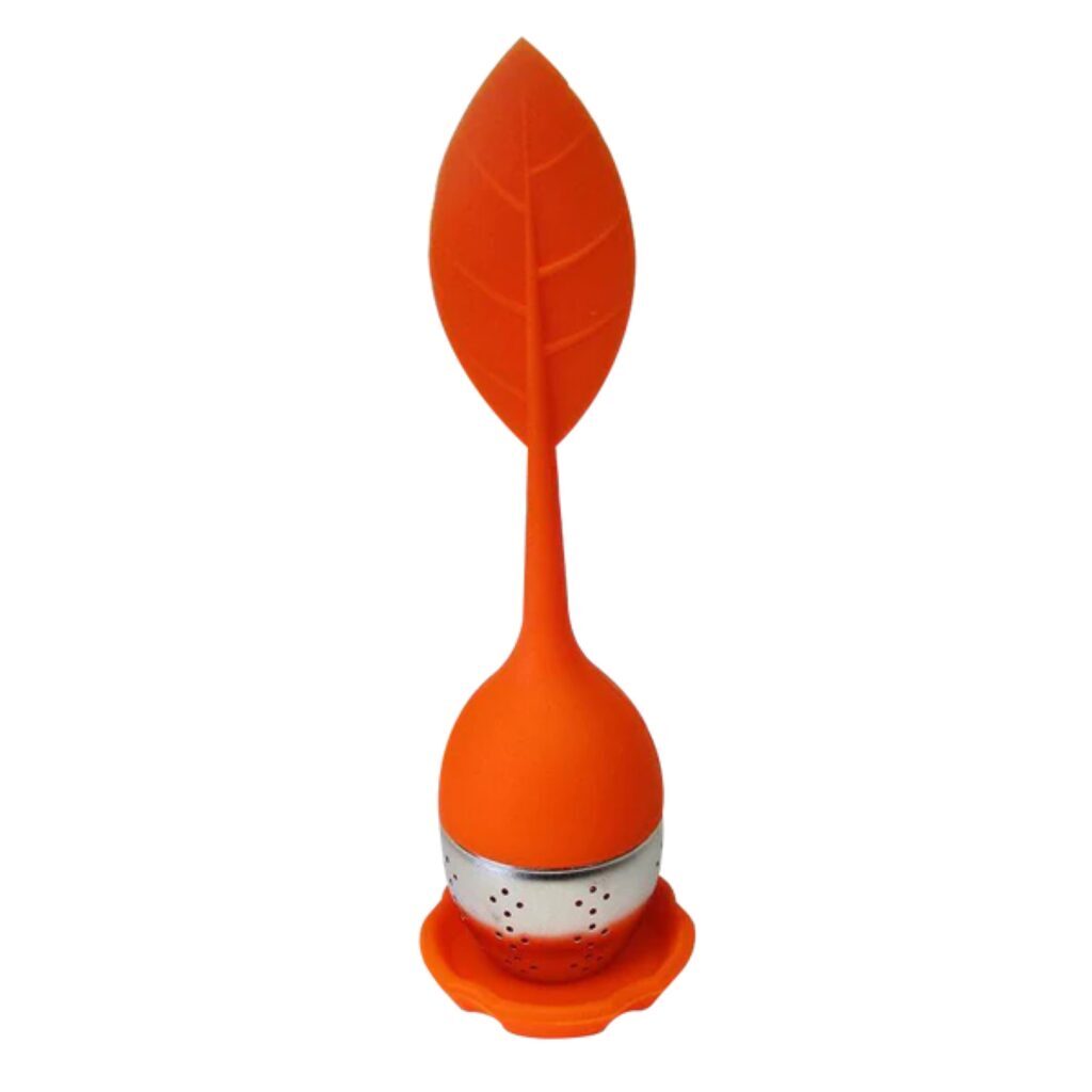 2 Silicone Leaf Infuser - Orange