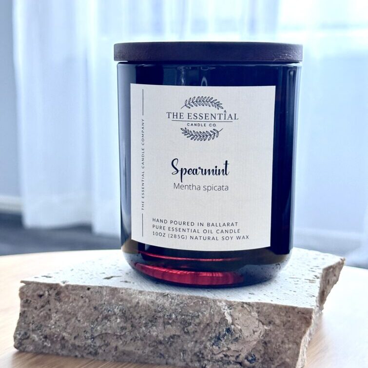 SPEARMINT - ESSENTIAL OIL CANDLE